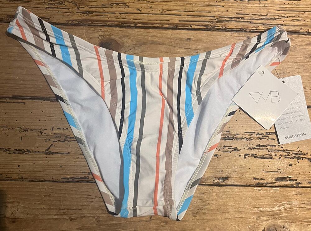 VYB Womens Size M Multicolor Bikini Bottom NWT